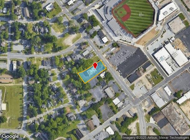  215 Lindsay St, High Point, NC Parcel Map
