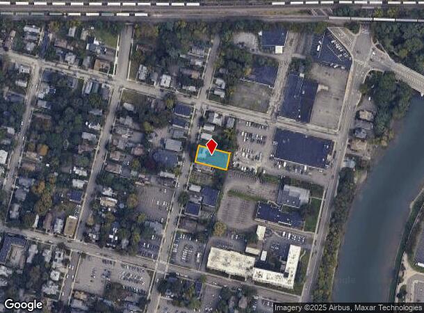 154 Oak St, Binghamton, NY Parcel Map