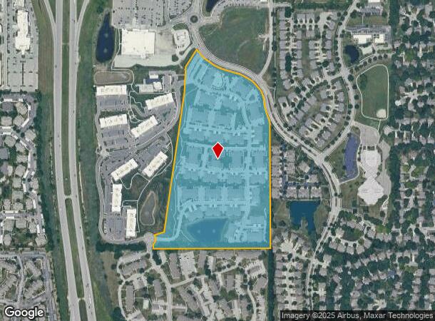  8875 Maurer Ct, Lenexa, KS Parcel Map