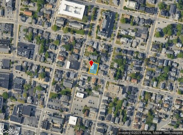  372 Pine St, Fall River, MA Parcel Map