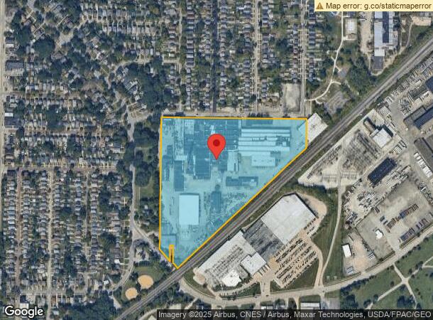  9801 Walford Ave, Cleveland, OH Parcel Map