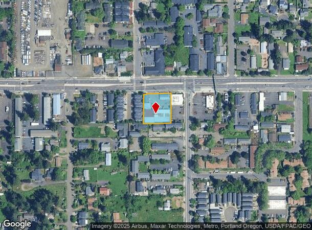13520 Se Division St, Portland, OR Parcel Map