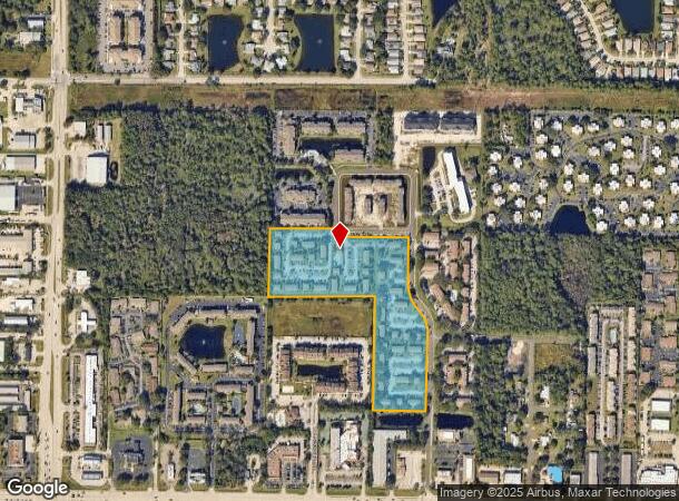 1824 Pinewood Dr Ne, Palm Bay, FL Parcel Map
