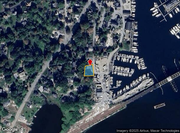  22 Fort Rachel Pl, Mystic, CT Parcel Map