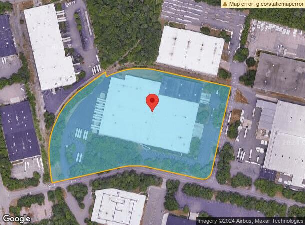  50 Hampden Rd, Mansfield, MA Parcel Map