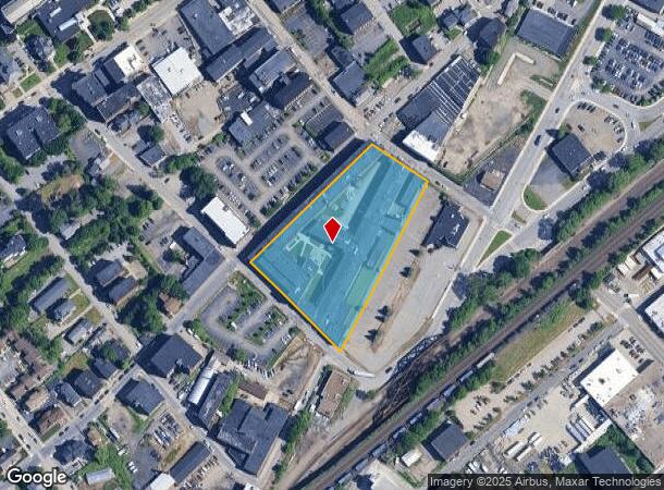  64 Beacon St, Worcester, MA Parcel Map