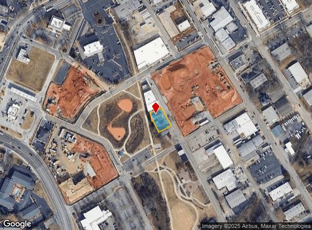  628 Grove St, Gainesville, GA Parcel Map