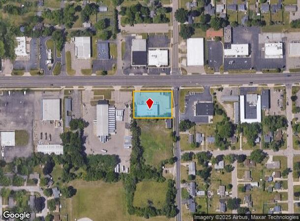  1419 Columbia Ave W, Battle Creek, MI Parcel Map