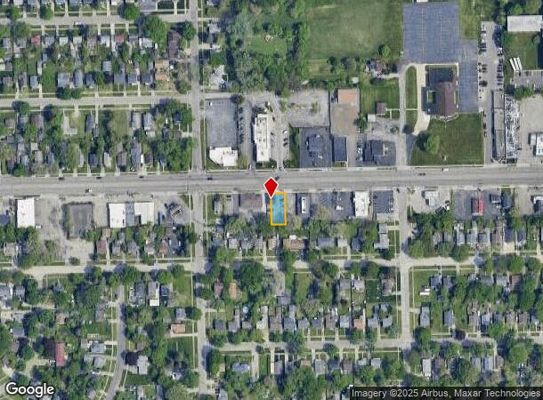 3718 Davison Rd, Flint, MI Parcel Map