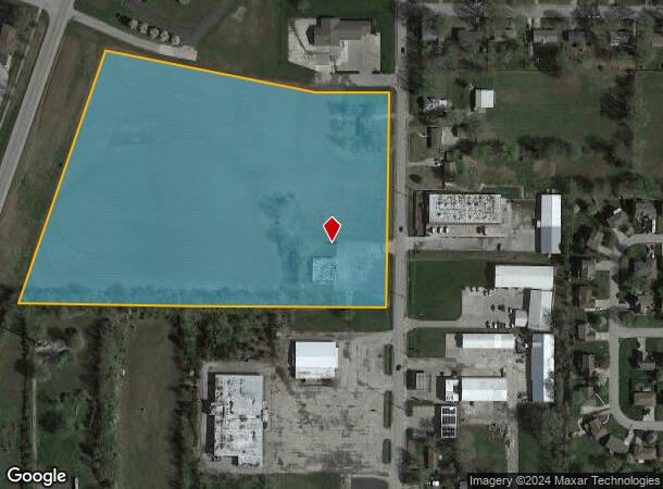  1224 N Jesse James Rd, Excelsior Springs, MO Parcel Map