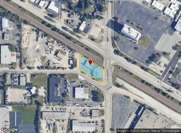 3600 Berdnick St, Rolling Meadows, IL Parcel Map