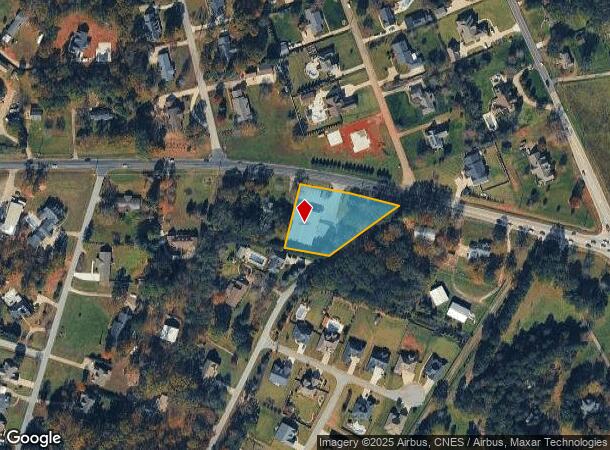  2101 Locust Hill Rd, Greer, SC Parcel Map