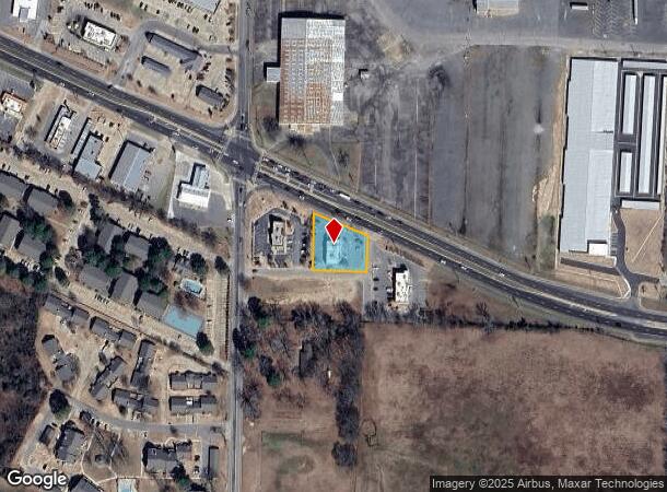 1105 Dave Ward Dr, Conway, AR Parcel Map