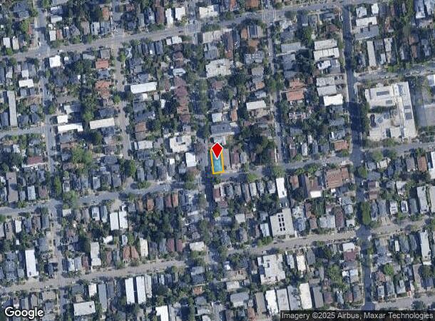  1649 Martin Luther King Jr Way, Berkeley, CA Parcel Map