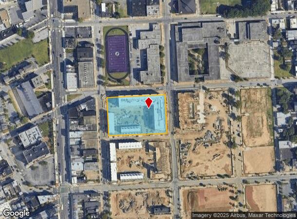 1401 E Pratt St, Baltimore, MD Parcel Map