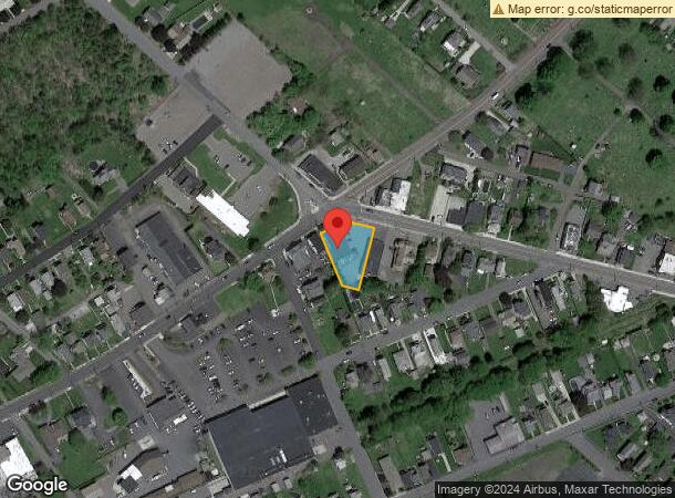  1339 Main St, Olyphant, PA Parcel Map