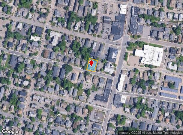  84 Cherry St, Waltham, MA Parcel Map