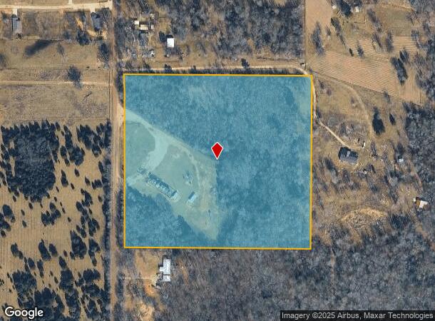 6001 County Road 233 Rd, Tyler, TX Parcel Map