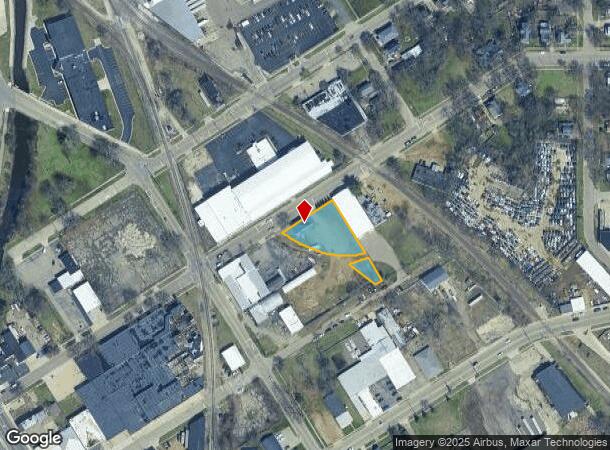  728 E Walnut St, Kalamazoo, MI Parcel Map