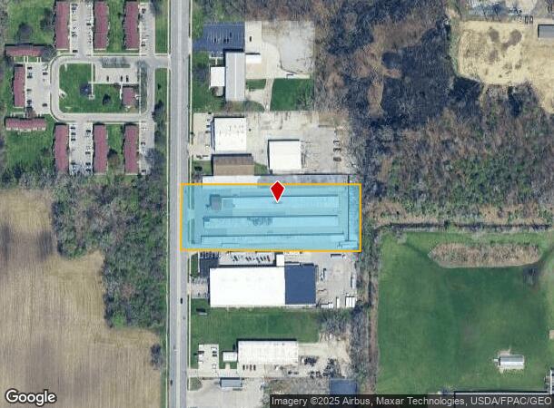 302 N Byrne Rd, Toledo, OH Parcel Map