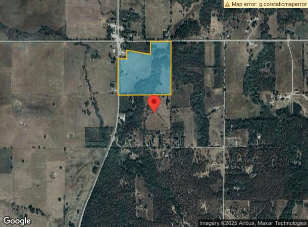  441266 E 155 Rd, Bluejacket, OK Parcel Map