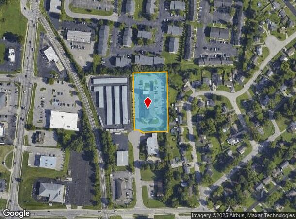  1908 Unruh Ct, New Albany, IN Parcel Map