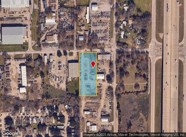  1213 W Shady Grove Rd, Grand Prairie, TX Parcel Map
