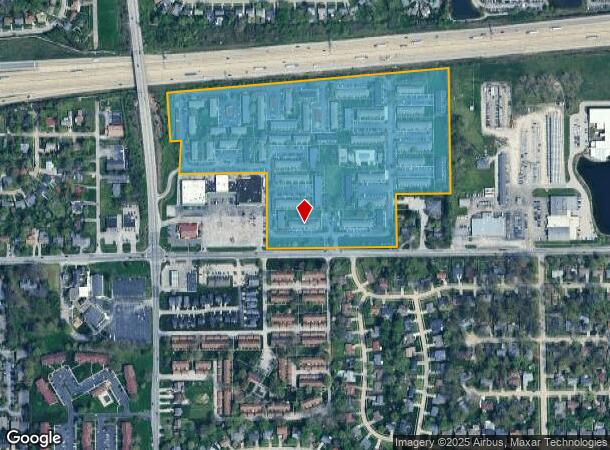 8210 E 21St St, Indianapolis, IN Parcel Map