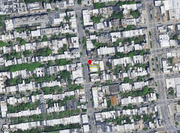 966 Manhattan Ave, Brooklyn, NY Parcel Map