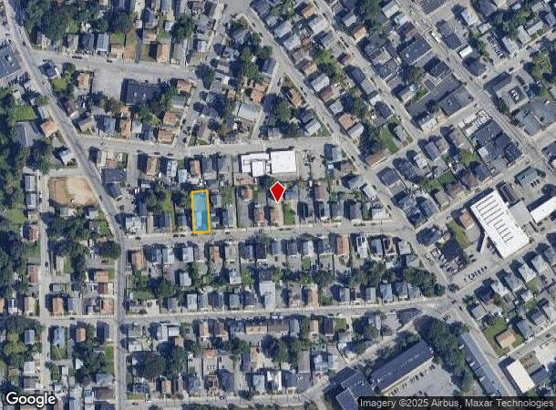  49 Parker St, Central Falls, RI Parcel Map