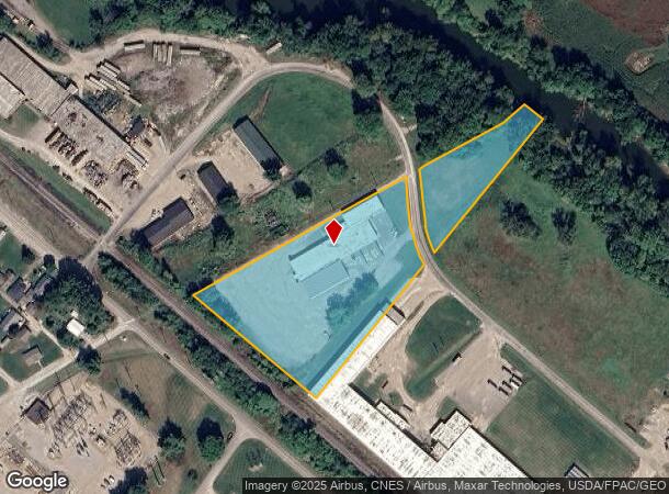 2055 Grief Rd, Zanesville, OH Parcel Map