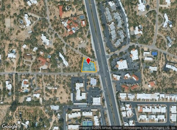  6615 N Oracle Rd, Tucson, AZ Parcel Map