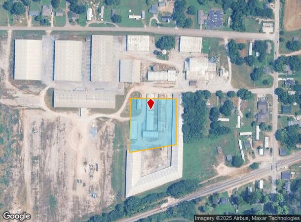 N Gin St, Belle Mina, AL Parcel Map