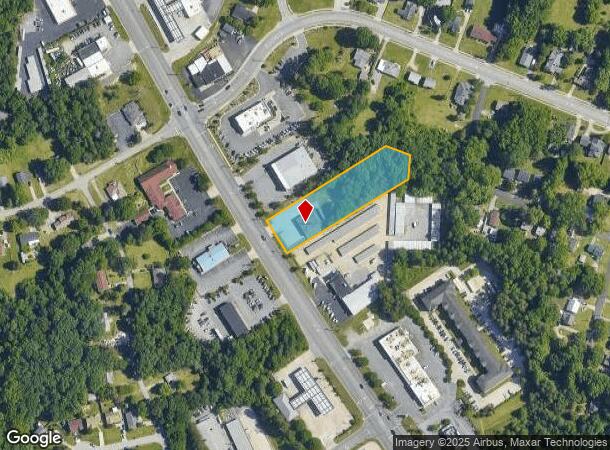  2918 N Main St, High Point, NC Parcel Map