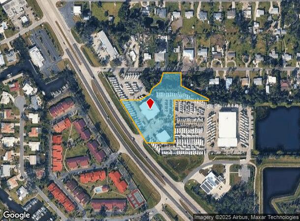  2110 Tamiami Trl N, Nokomis, FL Parcel Map