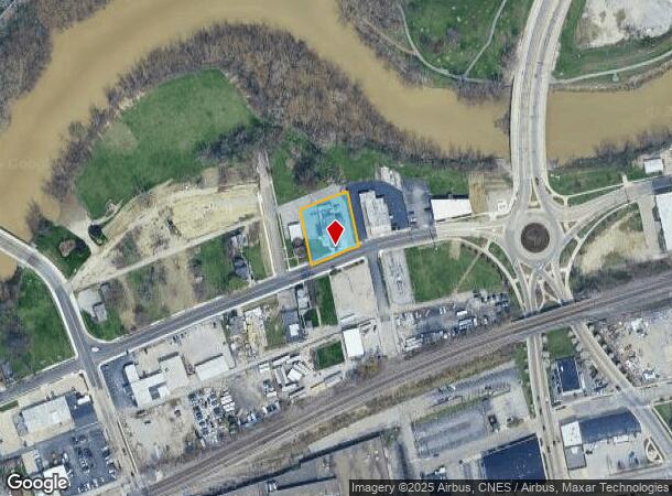  616 W Superior St, Fort Wayne, IN Parcel Map