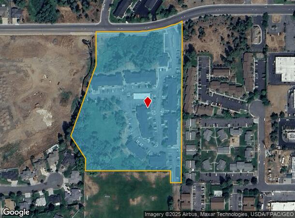  210 Simpson Pky, Cheney, WA Parcel Map