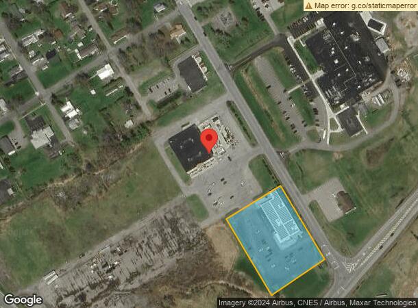  1101 Park St, Ogdensburg, NY Parcel Map