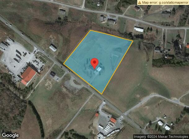  15170 W Andrew Johnson Hwy, Bulls Gap, TN Parcel Map