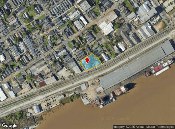 2375 Tchoupitoulas St, New Orleans, LA Parcel Map