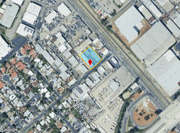 13721 Desmond St, Pacoima, CA Parcel Map