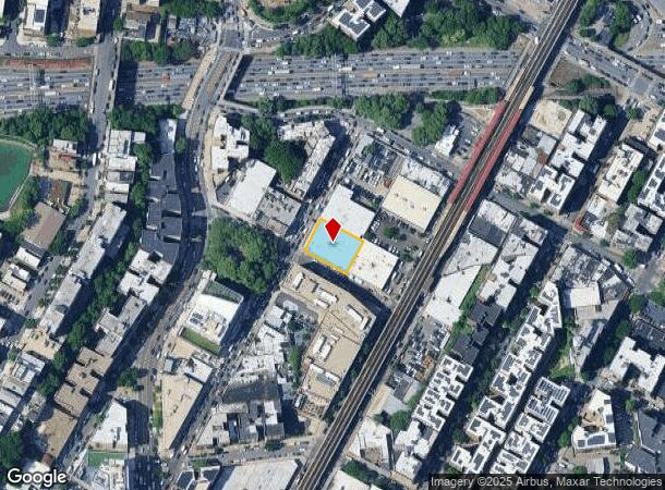  1540 Inwood Ave, Bronx, NY Parcel Map