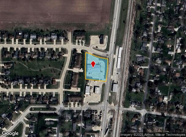  507 N Long St, Tolono, IL Parcel Map