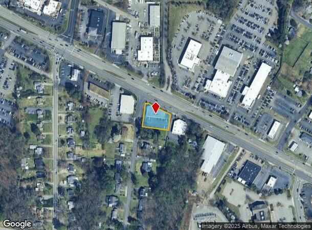  8717 W Broad St, Henrico, VA Parcel Map