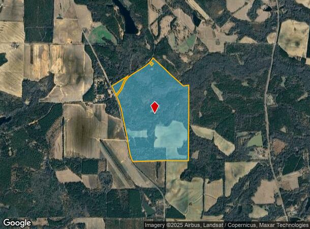 Crowell Rd, Reynolds, GA Parcel Map