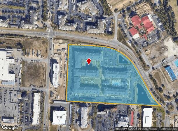 4320 Commons Dr W, Destin, FL Parcel Map