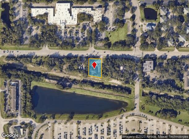  1855 W Hibiscus Blvd, Melbourne, FL Parcel Map