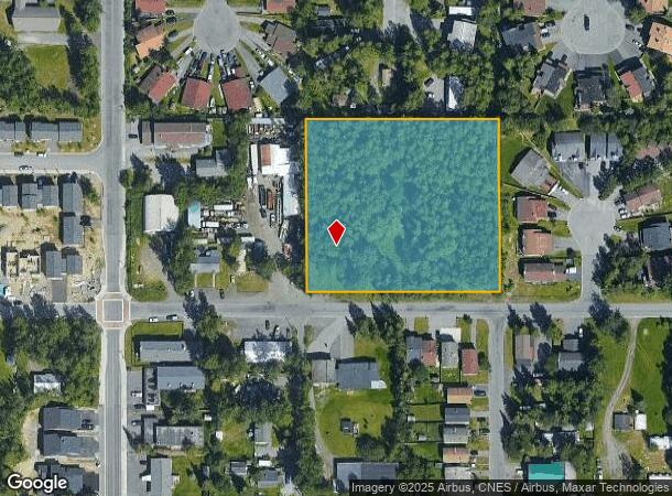 7421 E 4Th Ave, Anchorage, AK Parcel Map