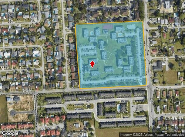  17800 Sw 107Th Ave, Miami, FL Parcel Map