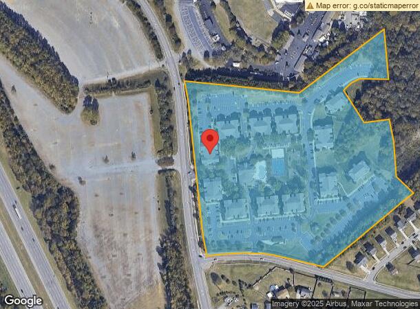  840 Forty Niner Ave, Charlotte, NC Parcel Map